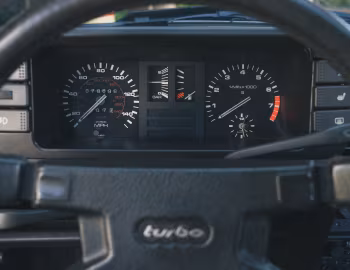 Tableau de bord Audi quattro [UK-spec] (Typ 85) '1981–82