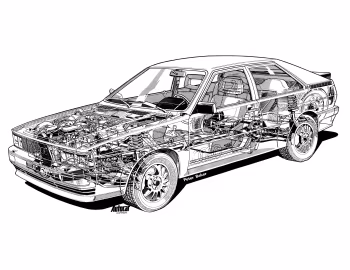 Audi quattro [UK-spec] (Typ 85) '1981–82
