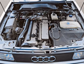 发动机舱 Audi quattro 20V (Typ 85) '1989–91