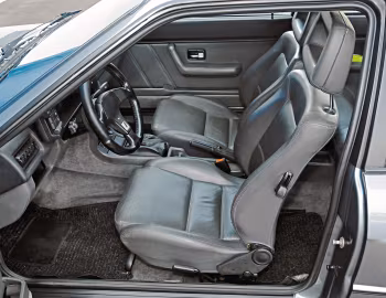 内饰 Audi quattro 20V (Typ 85) '1989–91
