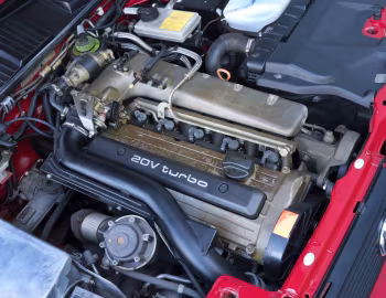 Bajo el capó Audi quattro 20V [UK-spec] (Typ 85) '1989–91