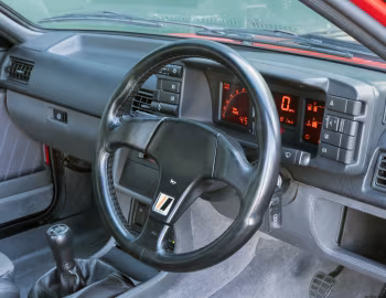 Panel frontal Audi quattro 20V [UK-spec] (Typ 85) '1989–91