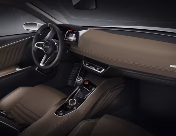 Інтэр'ер Audi Quattro Concept '10.2010