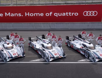 Audi R18 e-Tron quattro, Tom Kristensen, Allan McNish, André Lotterer, Marcel Fässler, Benoît Tréluyer, Lucas di Grassi, Loïc Duval, Oliver Jarvis