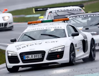 Audi R8 V10 Plus Safety Car '2013–15