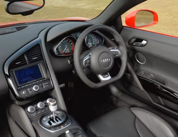 Interior Audi R8 V10 Spyder [UK-spec] '2010–12