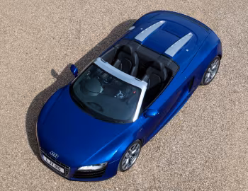 Audi R8 V10 Spyder [UK-spec] '2010–12