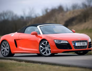 Audi R8 V10 Spyder [UK-spec] '2010–12
