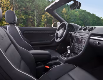 Interior 2007–08 Audi RS 4 Cabriolet [North America] (B7,8H) '2006–08