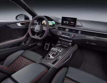 Интерьер Audi RS 5 Coupé [Worldwide] '2017–19