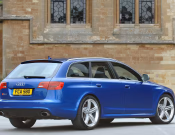 Audi RS 6 Avant [UK-spec] (4F,C6) '2008–10