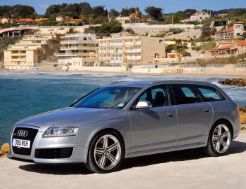 Audi RS 6 Avant [UK-spec] (4F,C6) '2008–10