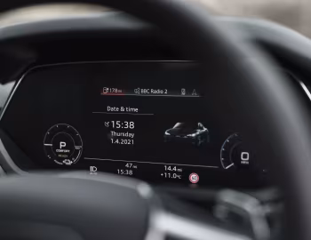 Dashboard Audi RS e-tron GT [UK-spec] '2021–24