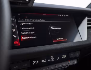 Intérieur Audi S3 Sedan [Worldwide] '2024–pr.