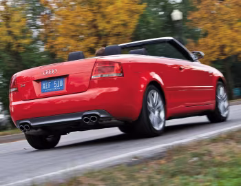 2008 Audi S4 Cabriolet [North America] (B7,8H) '2007–08