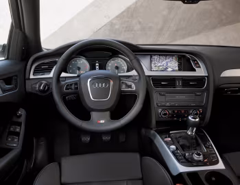 Panel frontal 2010–11 Audi S4 Sedan [North America] (B8,8K) '2009–11