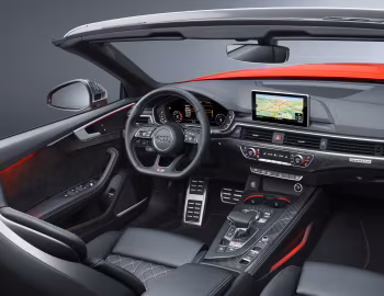 Интерьер Audi S5 Cabriolet [Worldwide] '2017–20