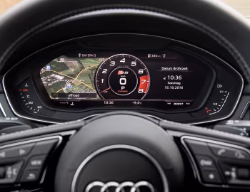 Камбінацыя прыбораў Audi S5 Sportback [Worldwide] '2016–19