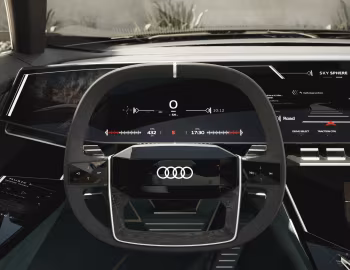 Panel frontal Audi skysphere concept '08.2021