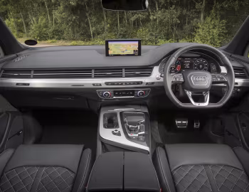 Panel frontal Audi SQ7 TDI [UK-spec] (4M) '2016–19