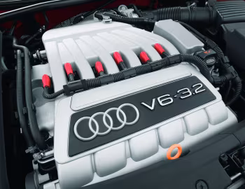 Bajo el capó 2004–06 Audi TT 3.2 quattro Coupe [North America] (8N) '2003–06