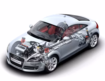 Audi TT 3.2 quattro Coupe [Worldwide] (8J) '2006–10