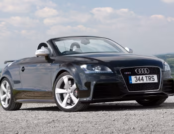 Audi TT RS Roadster [UK-spec] (8J) '2009–14