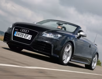 Audi TT RS Roadster [UK-spec] (8J) '2009–14