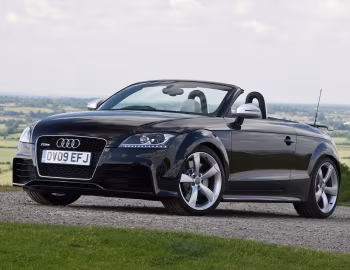 Audi TT RS Roadster [UK-spec] (8J) '2009–14