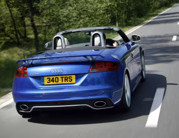 Audi TT RS Roadster [UK-spec] (8J) '2009–14