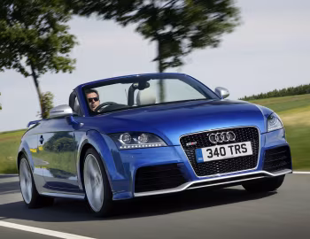 Audi TT RS Roadster [UK-spec] (8J) '2009–14