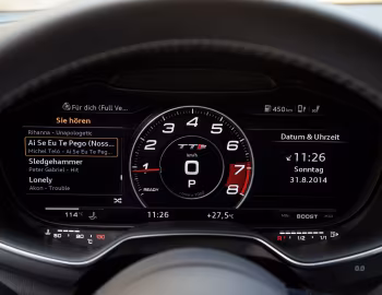 Комбинация приборов Audi TTS Coupé [Worldwide] (8S) '2014–18