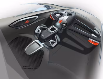 Скетч Audi Urban Concept '09.2011