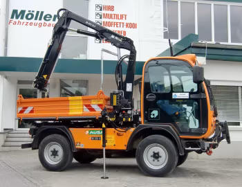 AUSA M 350 H mit HIAB XS 022 CLX '2008–18