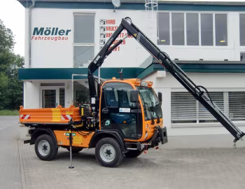 AUSA M 350 H mit HIAB XS 022 CLX '2008–18