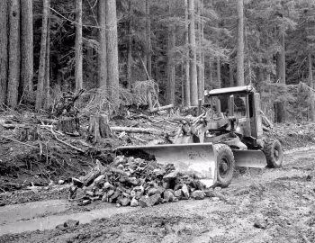 Austin-Western 99-H Power Grader Front dozer