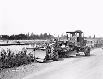 Austin-Western 99-H Power Grader Front dozer