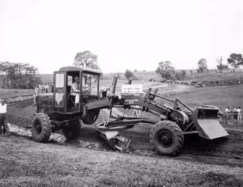 Austin-Western 99-H Power Grader Front dozer