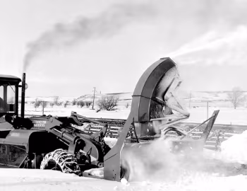 Austin-Western Master 99 Power Grader with Sicard Blower