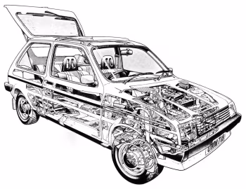 Austin Metro [UK-spec] '10.1980–10.1984