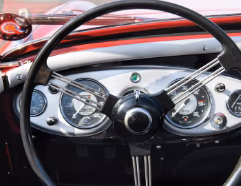 Dashboard Austin Healey 100-4 (BN2) '09.1955–07.1956