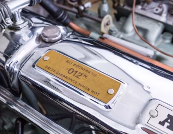 Под капотом Austin Healey 100-6 "Goldie" (BN6/2260) '1958