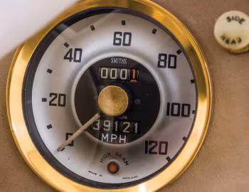 Комбинация приборов Austin Healey 100-6 "Goldie" (BN6/2260) '1958