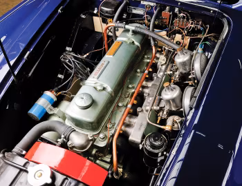 Пад капотам Austin Healey 100-6 (BN6) '1958–59