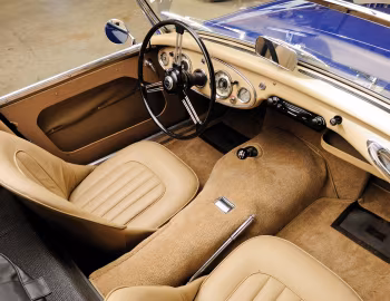 Інтэр'ер Austin Healey 100-6 (BN6) '1958–59