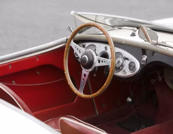Інтэр'ер Austin Healey 100 (BN1) '05.1953–08.1955