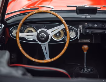中控台 Austin Healey 3000 BJ7 (MkII) '01.1962–10.1963