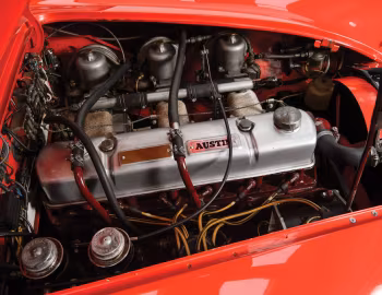 Под капотом Austin Healey 3000 Rally Car (MkI) '1959