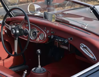 Інтэр'ер 1962 Austin Healey 3000 BN7 [North America] '1961–62
