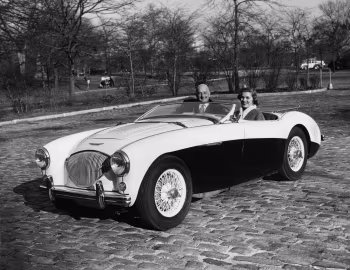 Austin Healey 100M Le Mans Roadster, Donald Healey, Louise King